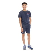 Ford Bronco Boys Mineral Washed Graphic Tee and Shorts Set, 2-Piece, Sizes 4-10